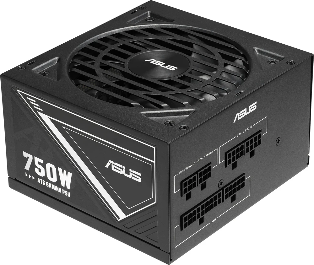 ASUS ATS-750G maitinimo blokas 750 W 20+4 kontaktų ATX ATX Juodas