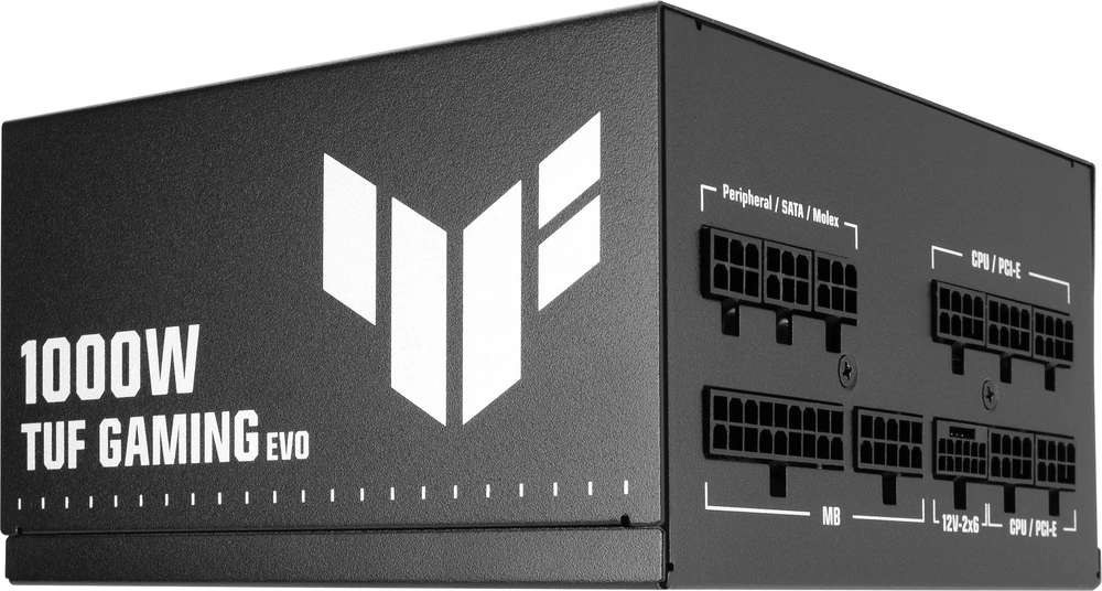 ASUS TUF Gaming 1000W Gold EVO maitinimo blokas 20+4 pin ATX ATX Juoda