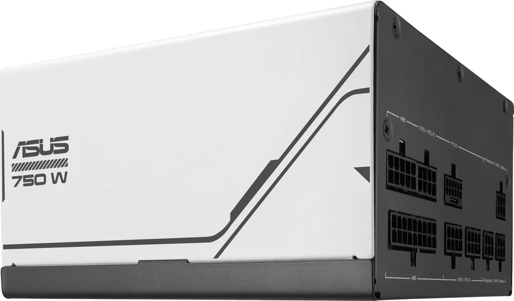 ASUS Prime AP-750G power supply unit 750 W 20+4 pin ATX ATX Juodas, Baltas