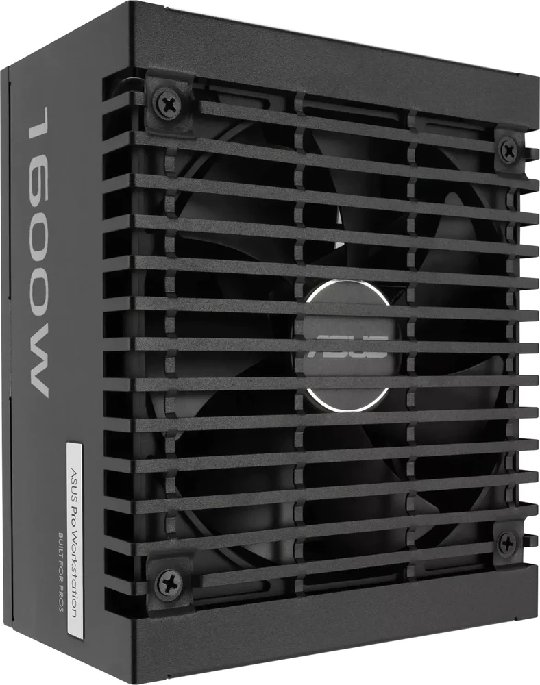 ASUS Pro WS 1600W Platinum power supply unit 20+4 pin ATX ATX Juodas