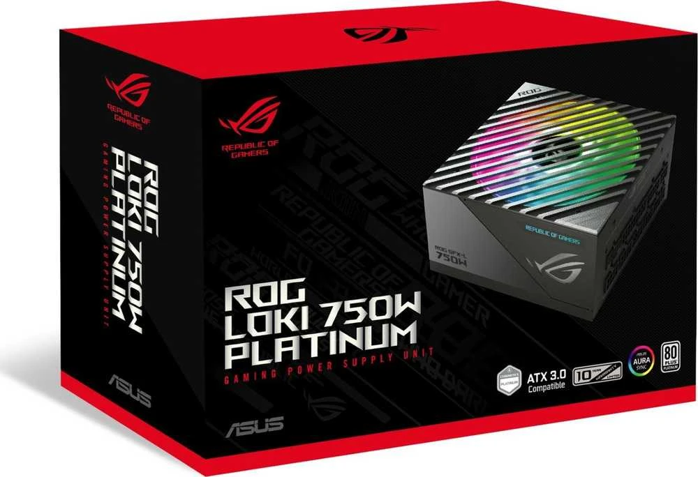 Matinimo blokas ASUS ROG LOKI SFX-L 750W Platinum