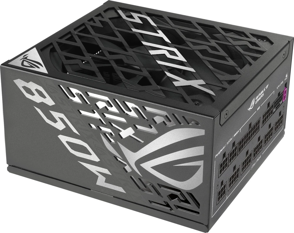 ASUS ROG Strix 850P Platinum, 80 PLUS Platinum maitinimo blokas, modulinis, PCIe 5.1 – 850 vatų