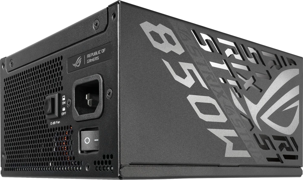 ASUS ROG Strix 850P Platinum, 80 PLUS Platinum maitinimo blokas, modulinis, PCIe 5.1 – 850 vatų