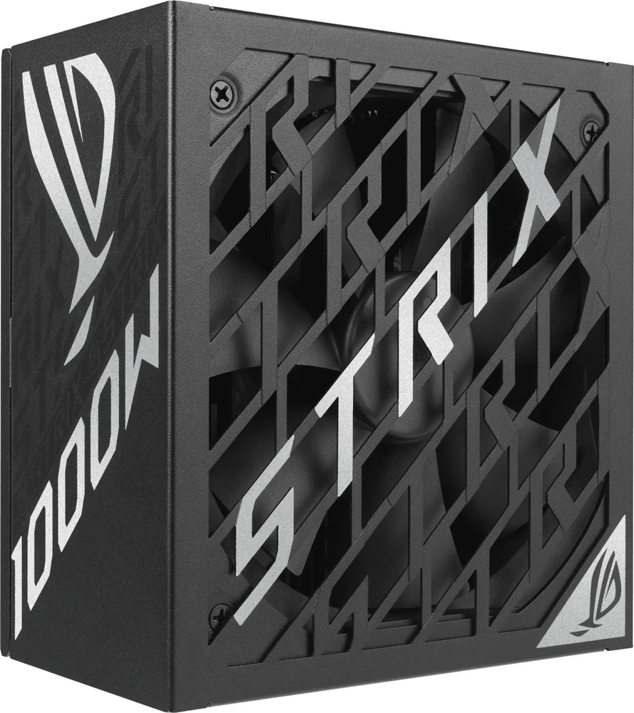 ASUS ROG STRIX-1000P-GAMING power supply unit 1000 W 20+4 pin ATX ATX Juodas, Sidabrinis
