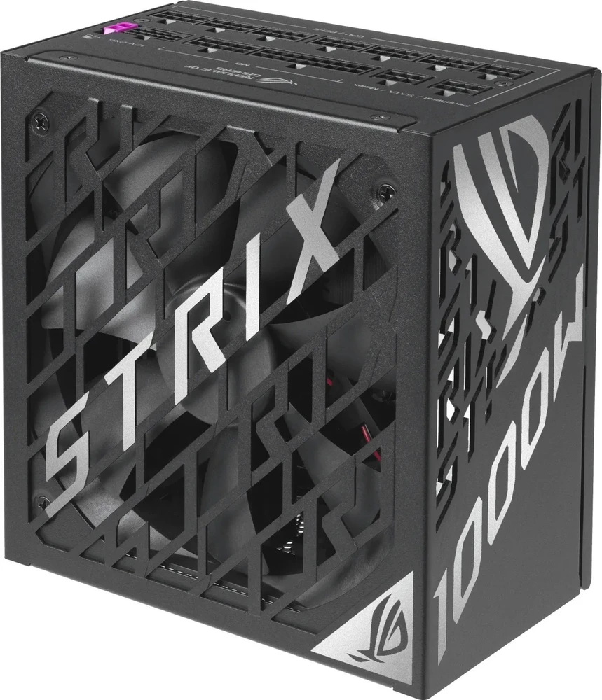ASUS ROG STRIX-1000P-GAMING power supply unit 1000 W 20+4 pin ATX ATX Juodas, Sidabrinis