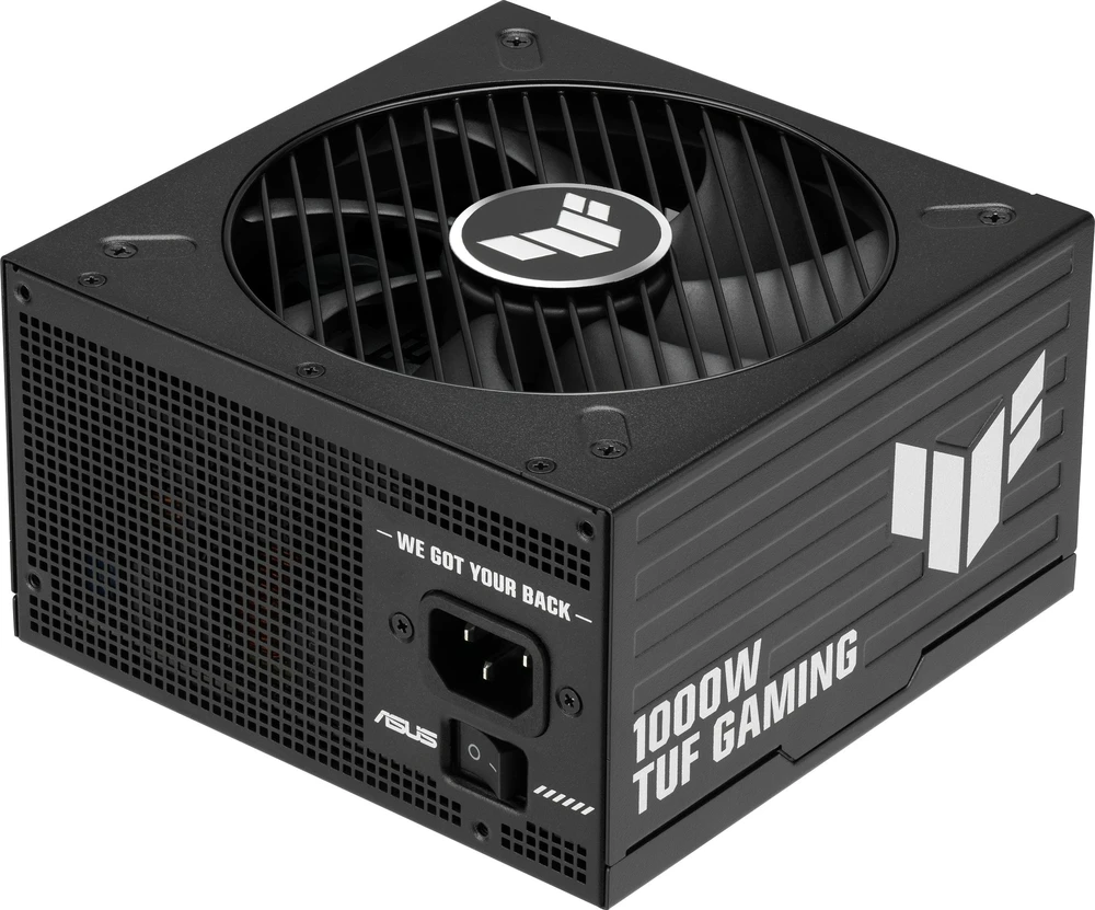 Maitinimo šaltinis Asus TUF-GAMING-1000P moduł zasilaczy 1000 W 20+4 pin ATX ATX juoda (90YE0101-B0NA00)