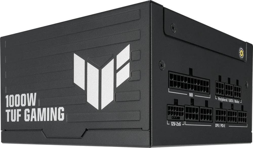 Maitinimo šaltinis Asus TUF-GAMING-1000P moduł zasilaczy 1000 W 20+4 pin ATX ATX juoda (90YE0101-B0NA00)