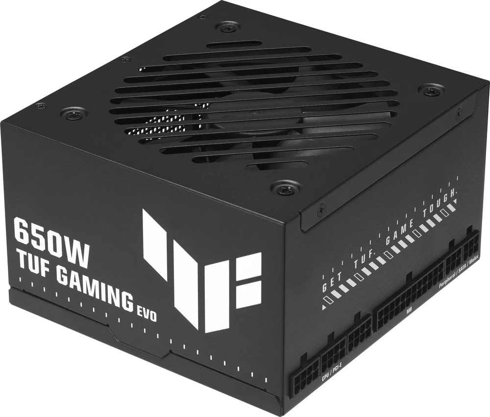 ASUS TUF-GAMING-650B-EVO maitinimo blokas 650 W 20+4 kontaktų ATX ATX Juodas