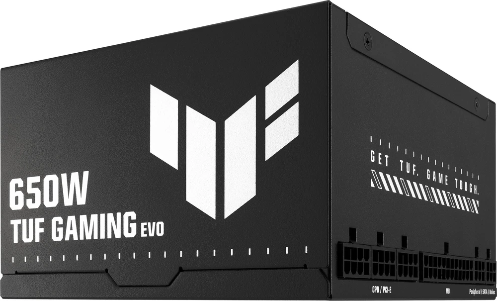 ASUS TUF-GAMING-650B-EVO maitinimo blokas 650 W 20+4 kontaktų ATX ATX Juodas