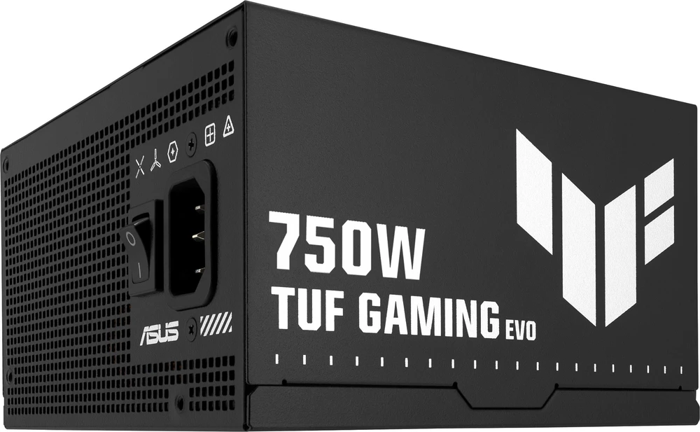 ASUS TUF-GAMING-750B-EVO maitinimo blokas 750 W 20+4 kontaktų ATX ATX Juodas