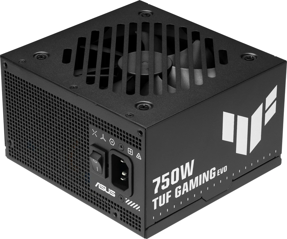 ASUS TUF-GAMING-750B-EVO maitinimo blokas 750 W 20+4 kontaktų ATX ATX Juodas