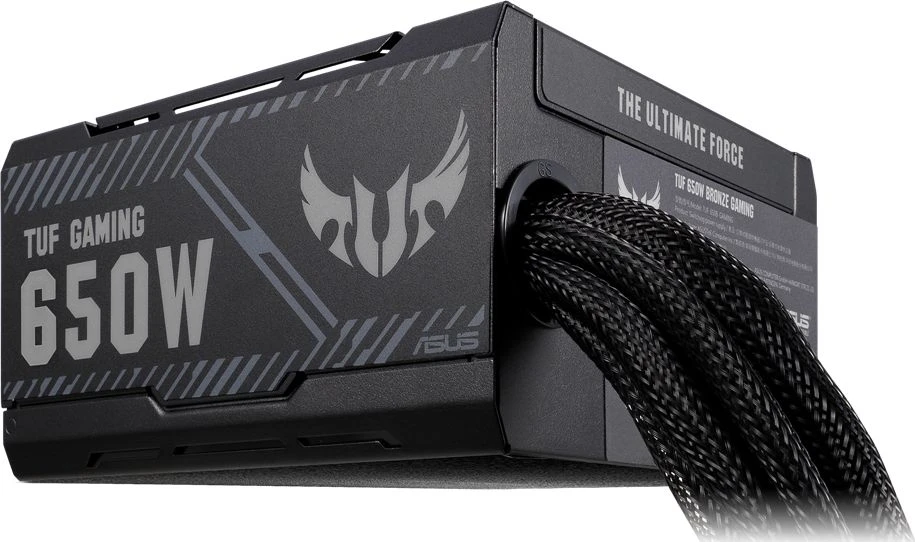 PC maitinimo blokas ASUS 650 Watts Efficiency 80 PLUS BRONZE TUF-GAMING-650B
