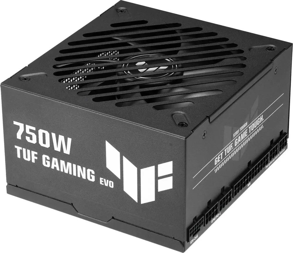 ASUS TUF-GAMING-750G-EVO maitinimo blokas 750 W 20+4 kontaktų ATX ATX Juodas