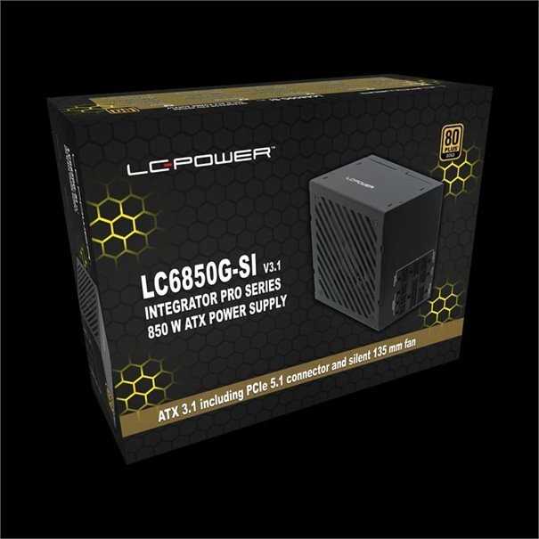 Maitinimo šaltinis LC-Power Integrator Pro LC6850G-SI V3.1 850W (LC6850G-SI V3.1)