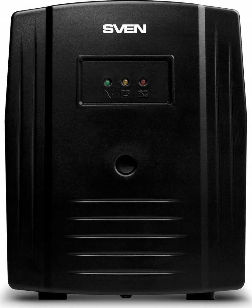 Maitinimo šaltinis awaryjny SVEN Pro 1000, 720W, USB, RG-45, 3 gniazda euro