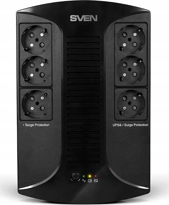 „Sven UP-L1000E“ šaldytuvo pakaitinis nepertraukiamo maitinimo šaltinis (UPS), ~230 V, 510 W.