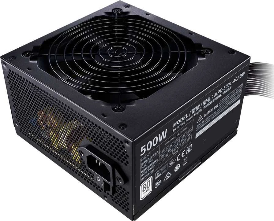 Maitinimo šaltinis Cooler Master MWE Baltas V2 500W (MPE-5001-ACABW-NL)