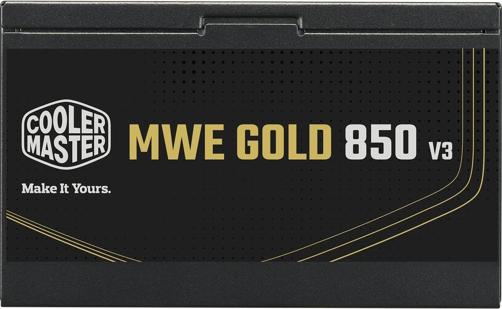 „Carruzzo Cooler Master MWE GOLD 850 V3“ priežiūros blokas, 850 W, 24 kontaktų, ATX, ATX, Judada