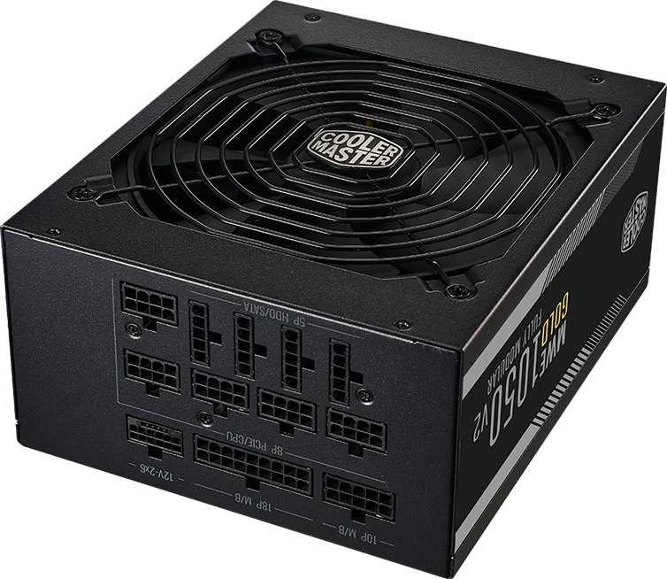 „Cooler Master MWE Gold 1050 V2 ATX 3.1“ atminties blokai, 1050 W, 24 kontaktų, ATX, Jude