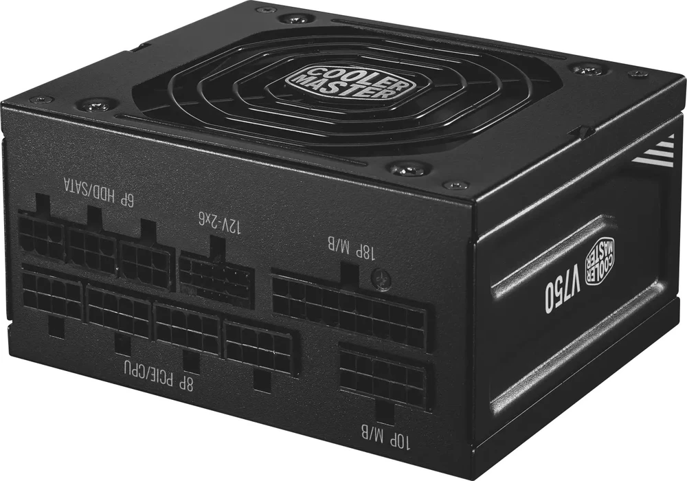 Cooler Master V SFX Gold 750 ATX 3.1, 750 W, 100–240 V, 50/60 Hz, 10–5 A, aktyvus, 120 W