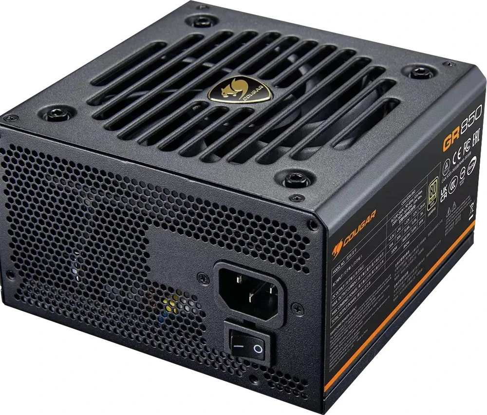 COUGAR CGRGDN-850 maitinimo blokas 850 W 20+4 pin ATX ATX Juoda