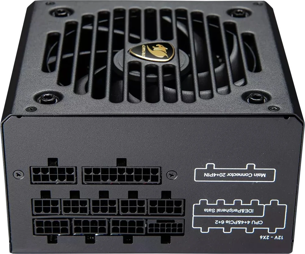 COUGAR CGRGDN-750 maitinimo blokas 750 W 20+4 pin ATX ATX Juoda