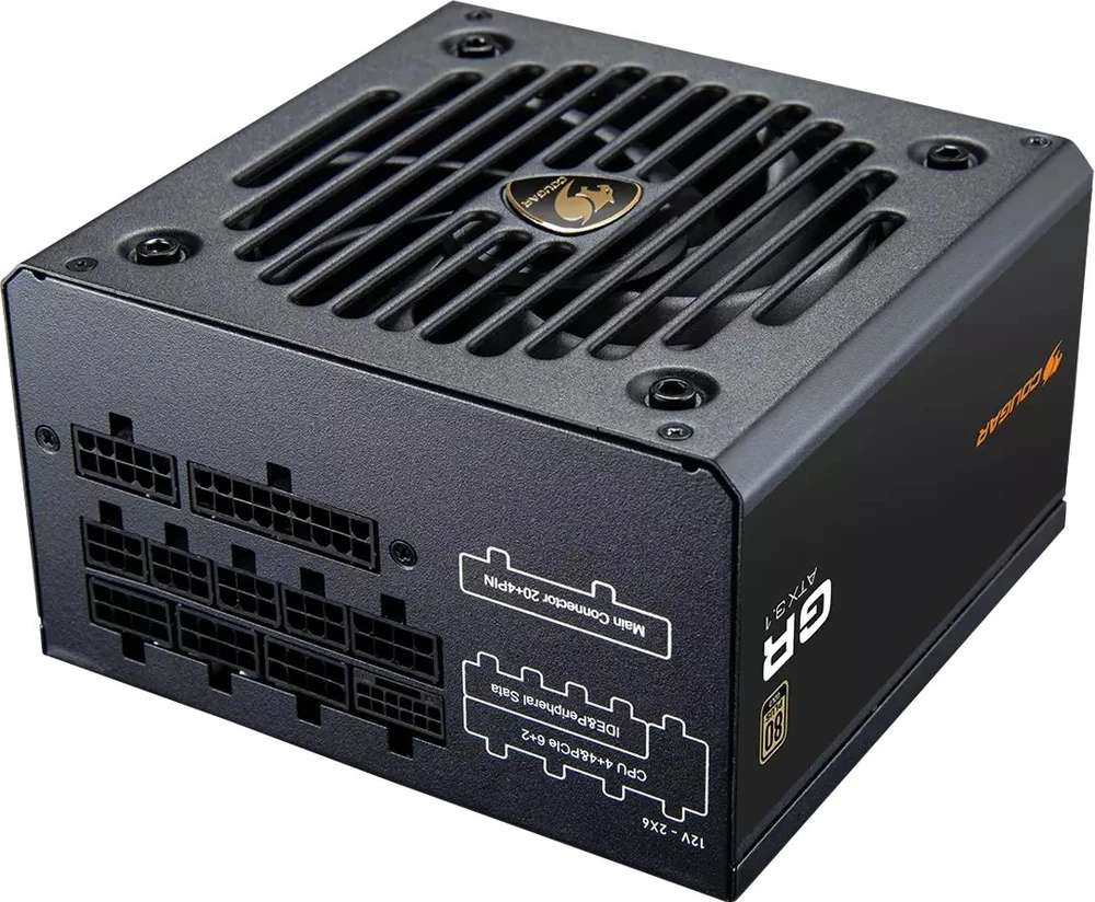 COUGAR CGRGDN-750 maitinimo blokas 750 W 20+4 pin ATX ATX Juoda