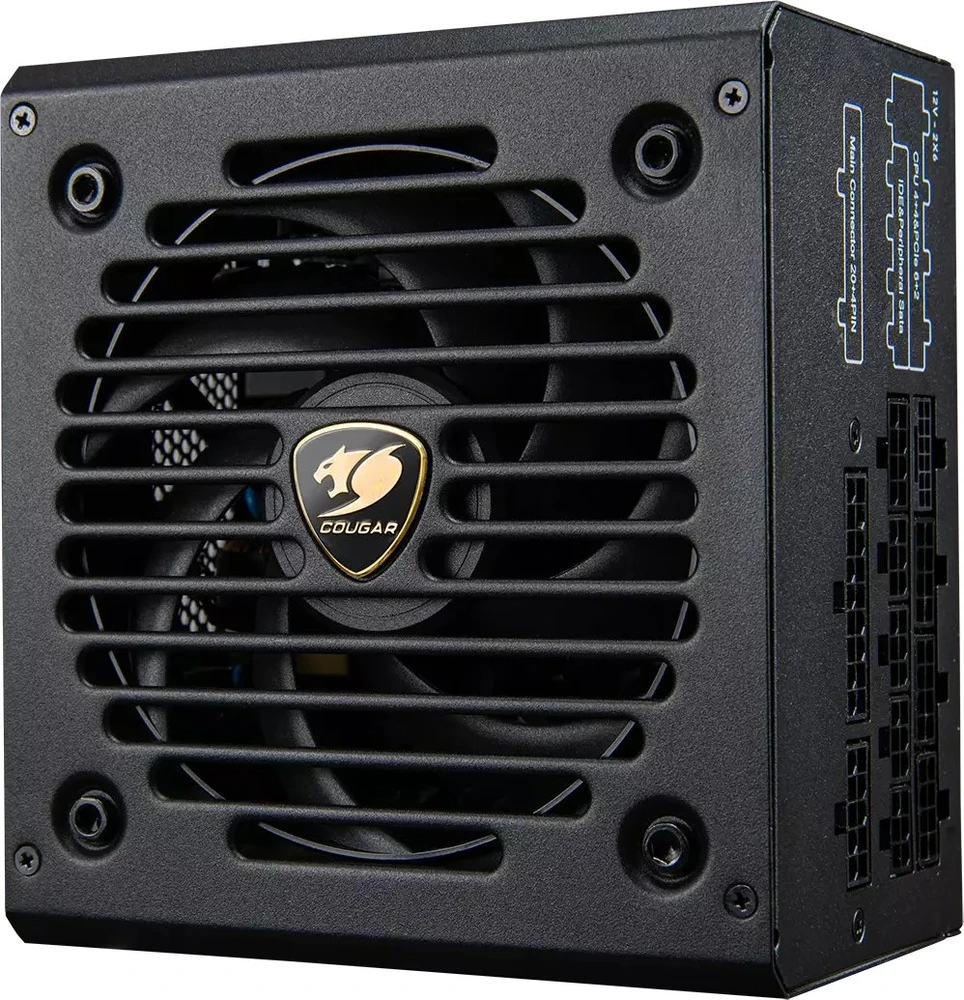 COUGAR CGRGDN-750 maitinimo blokas 750 W 20+4 pin ATX ATX Juoda