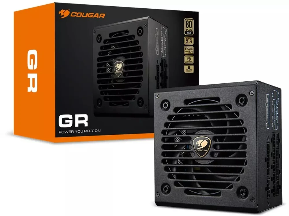 COUGAR CGRGDN-750 maitinimo blokas 750 W 20+4 pin ATX ATX Juoda
