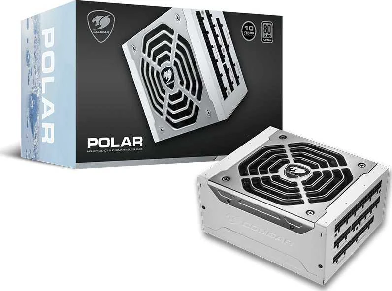 COUGAR POLAR 1050 PSU, 80 plus Platinum, 1050W, Full modular