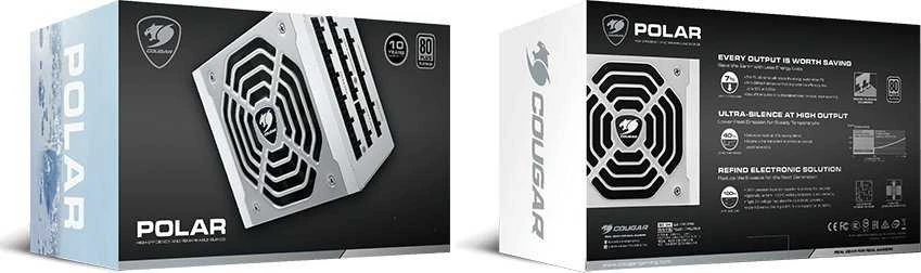 COUGAR CGR-PR-1200 maitinimo blokas 1200 W 20+4 pin ATX Sidabras