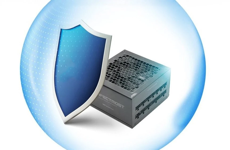 „DarkFlash PMT1050“ kompiuterio maitinimo šaltinis (juodas)