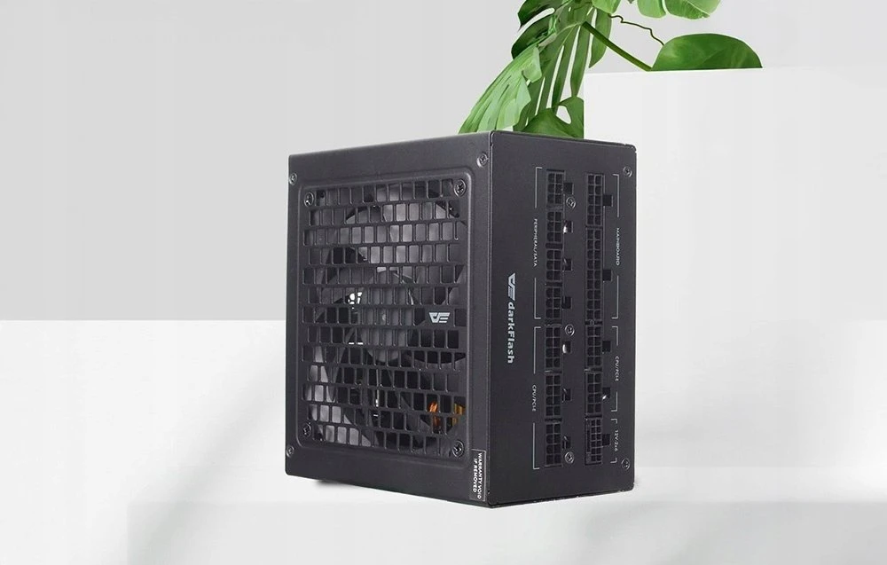 „DarkFlash PMT1250“ kompiuterio maitinimo šaltinis (juodas)