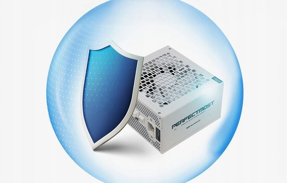 „DarkFlash PMT1050“ kompiuterio maitinimo šaltinis (baltas)