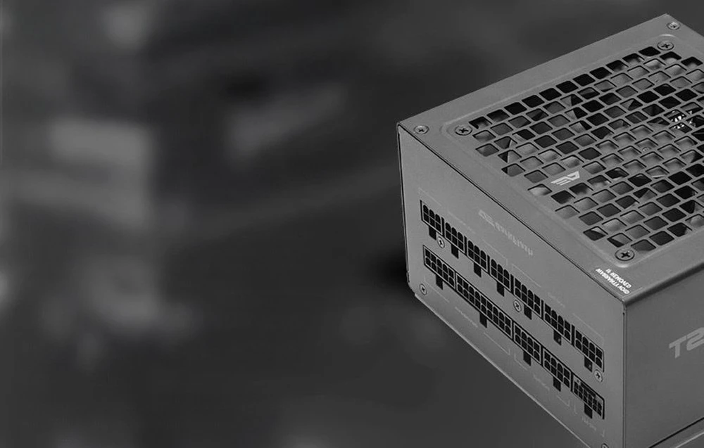 „DarkFlash PMT1250“ kompiuterio maitinimo šaltinis (juodas)