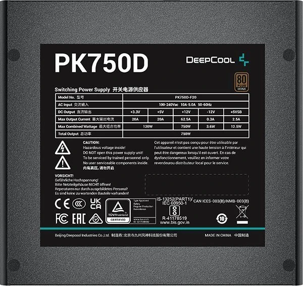 Deepcool PK750D 750W