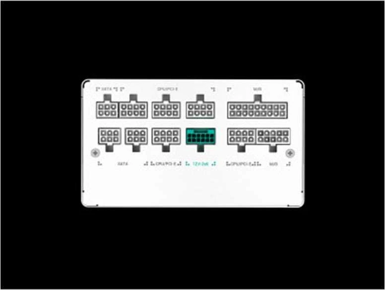 Deepcool PN850M WH 850w Gold modulinis maitinimo šaltinis baltas