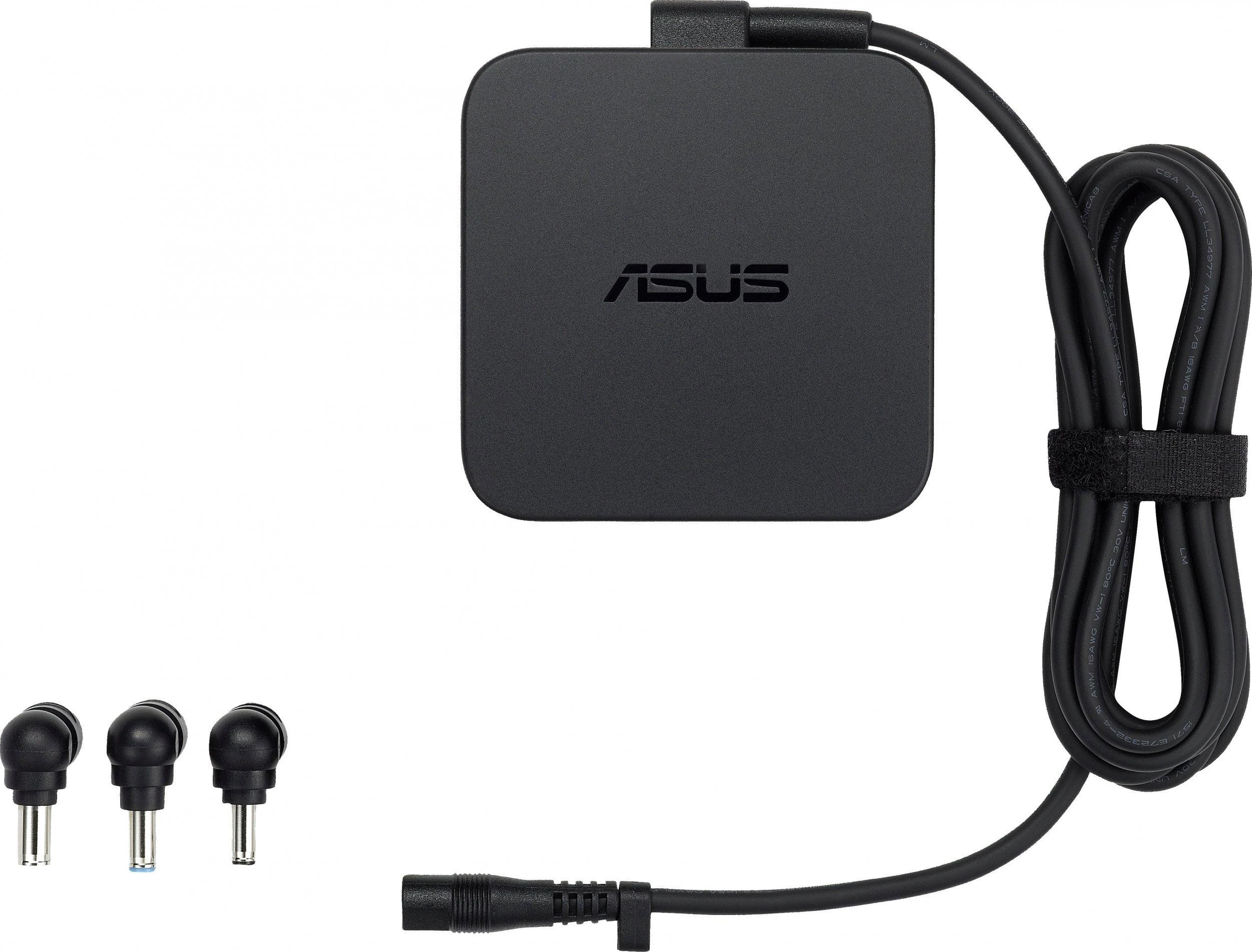 Asus 65W įkroviklis su trimis adapterio antgaliais