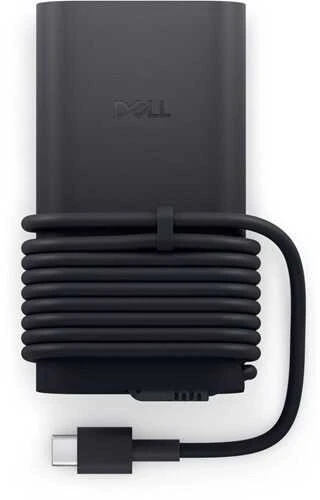 Dell 100W USB-C adapteris su suvyniotu laidu