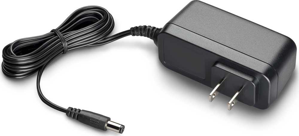 Hewlett Packard (HP) Poly Edge E100-450 CCX 350 EM60 Power Supply - 5V/3A EMEA - INTL English Loc Euro plug