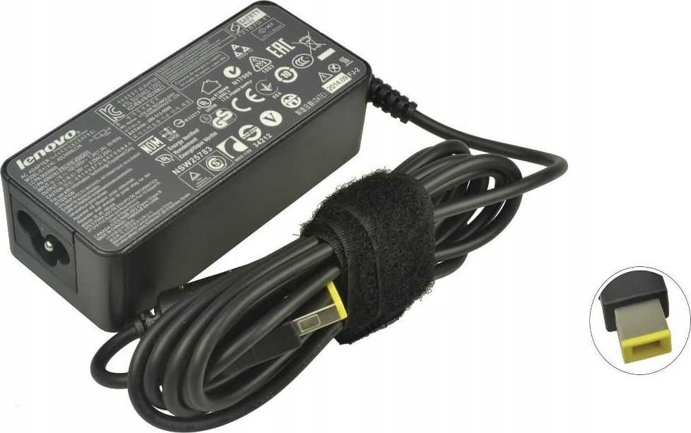 Nešiojamojo kompiuterio maitinimo adapteris Lenovo 45 W, 2.25 A, (36200246)