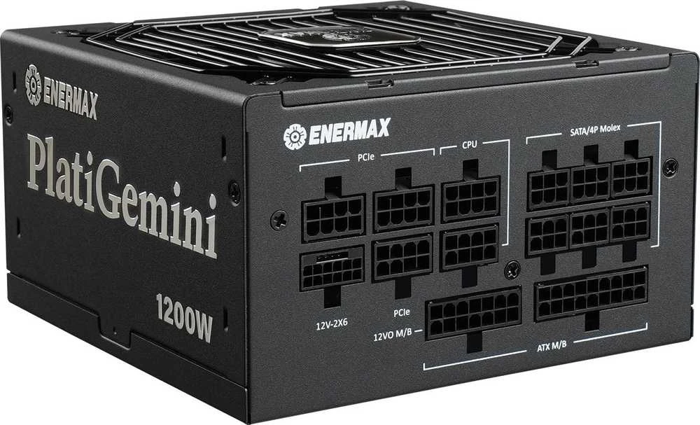 1200W Enermax PlatiGemini EGN1200P 80+ Platinum Kabelmanagement ATX 3.1