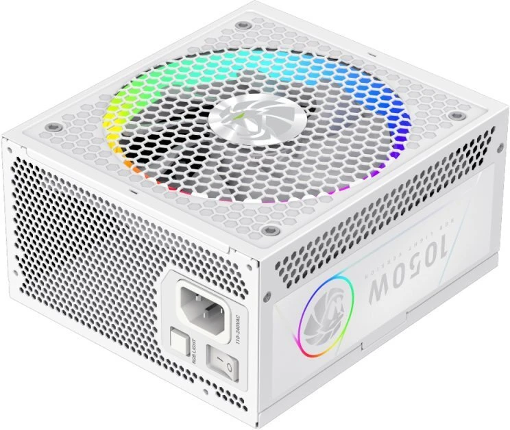„Gamemax“ maitinimo blokas | RGB 1050G WH | 1050 W | Auksinis | Baltas | Pilnai modulinis