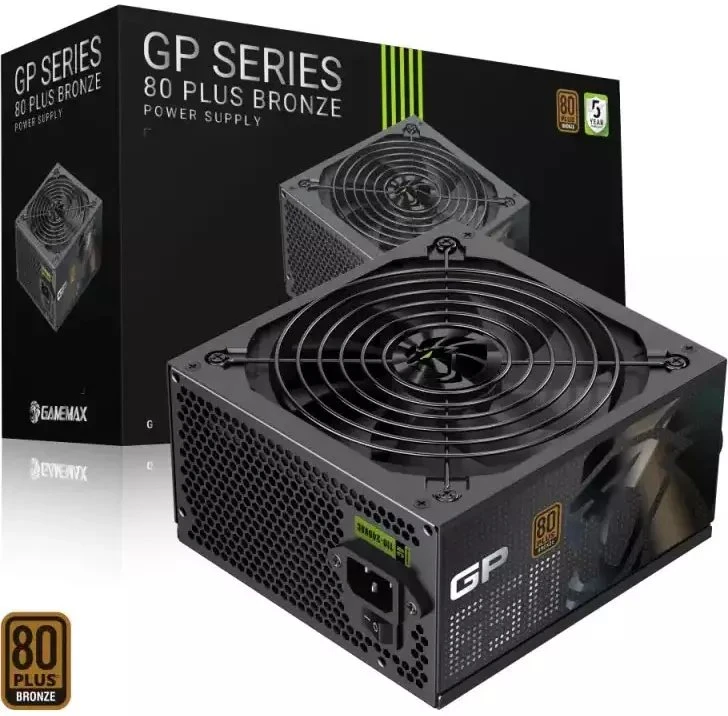 Gamemax PSU | GP 650B | 650 W | Bronze | Non-Modular