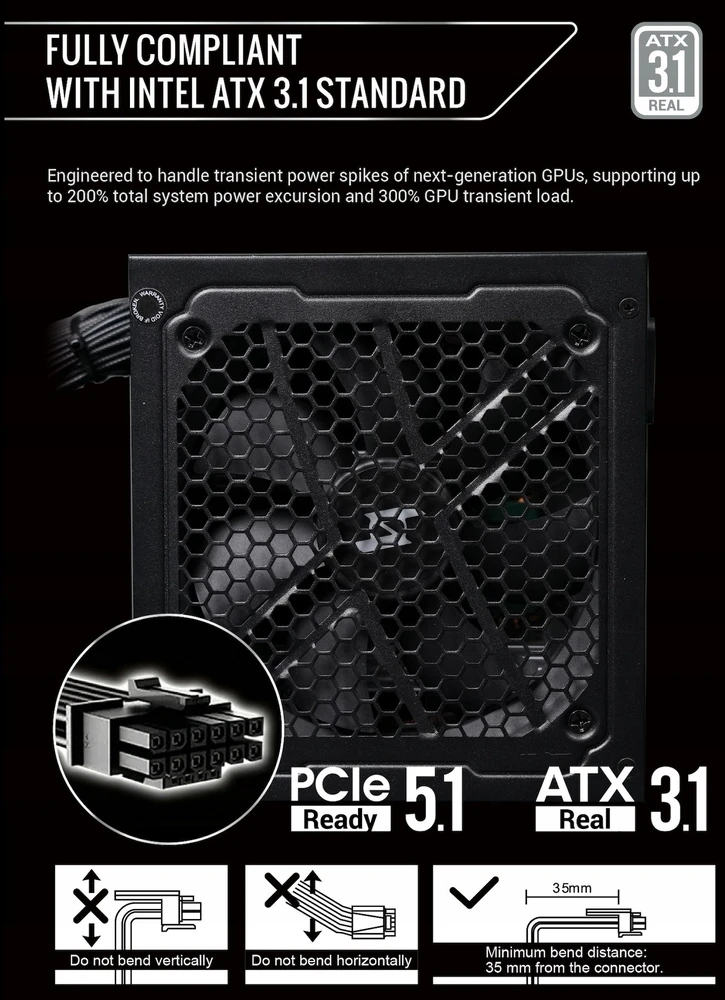 Gamemax PSU | MAX P750B | 750 W | Bronze | Non-Modular