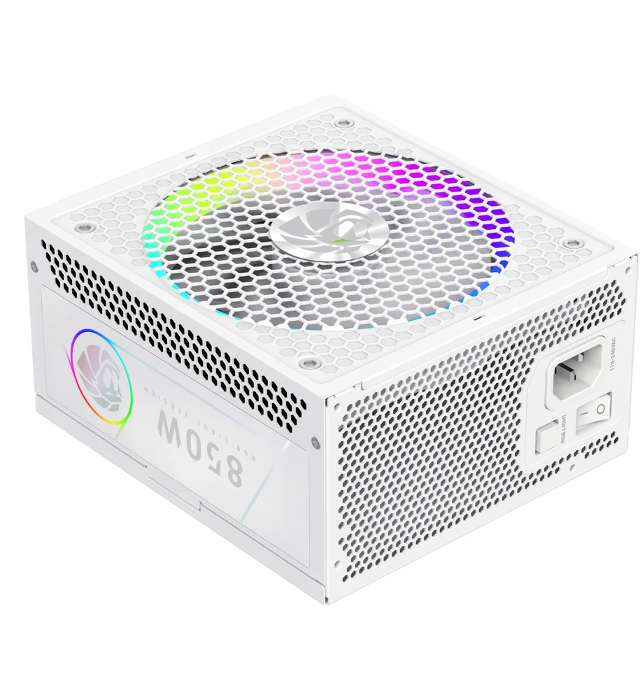 Gamemax PSU | GS 750G WH | 750 W | SFX | Baltas | Full Modular