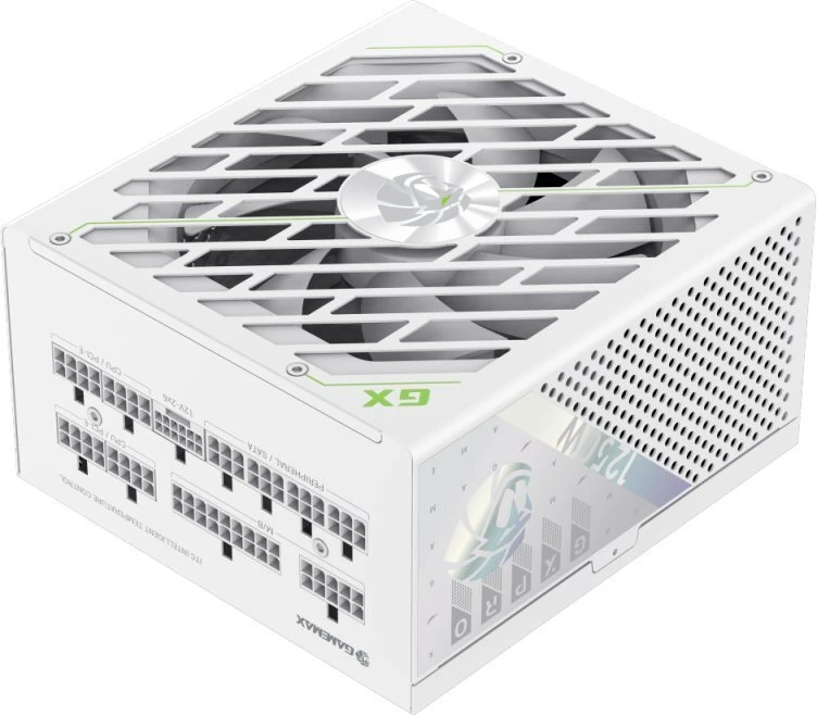 Gamemax maitinimo blokas | GX PRO 1250G WH | 1250 W | Auksinis | Baltas | Pilnai modulinis