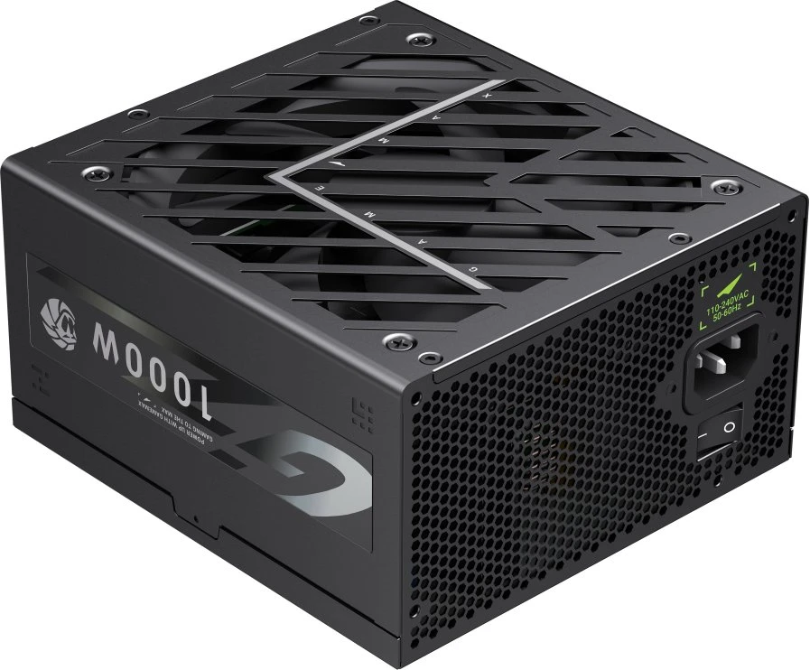 „Gamemax“ maitinimo blokas | GZ 1000G | 1000 W | Auksinis | Pilnai modulinis