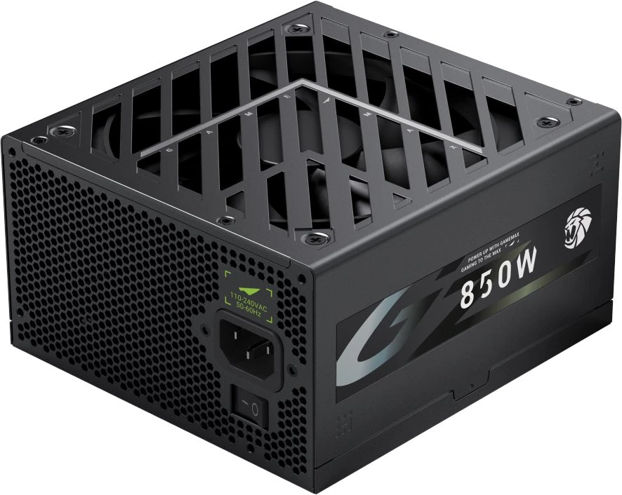 „Gamemax“ maitinimo blokas | GZ 850G | 850 W | Auksinis | Pilnai modulinis