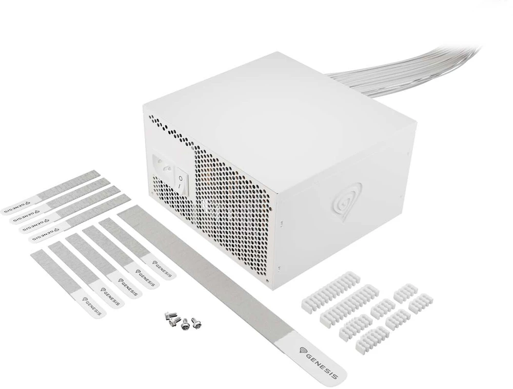 GENESIS Nihon 750NM maitinimo blokas 750 W 20+4 kontaktų ATX ATX Juodas